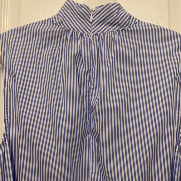 Who What Wear mock neck midi dress in stripes xs - Picture 8 of 9